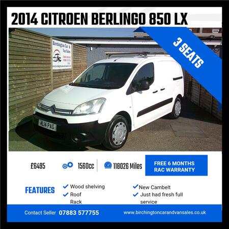 CITROEN BERLINGO 1.6 HDi 850 LX