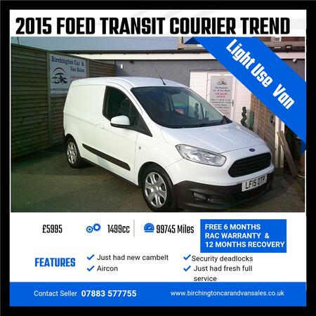 FORD TRANSIT COURIER 1.5 TDCi Trend